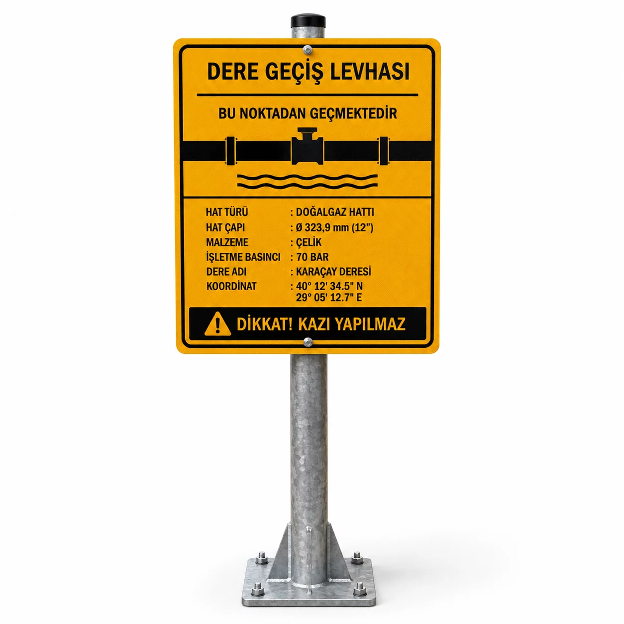 Dere Geçiş Levhası